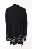 画像3: BPN / レースアップカットカーディガン Ｍ ブラック O-25-12-08-044-GO-TO-IG-OS (3)