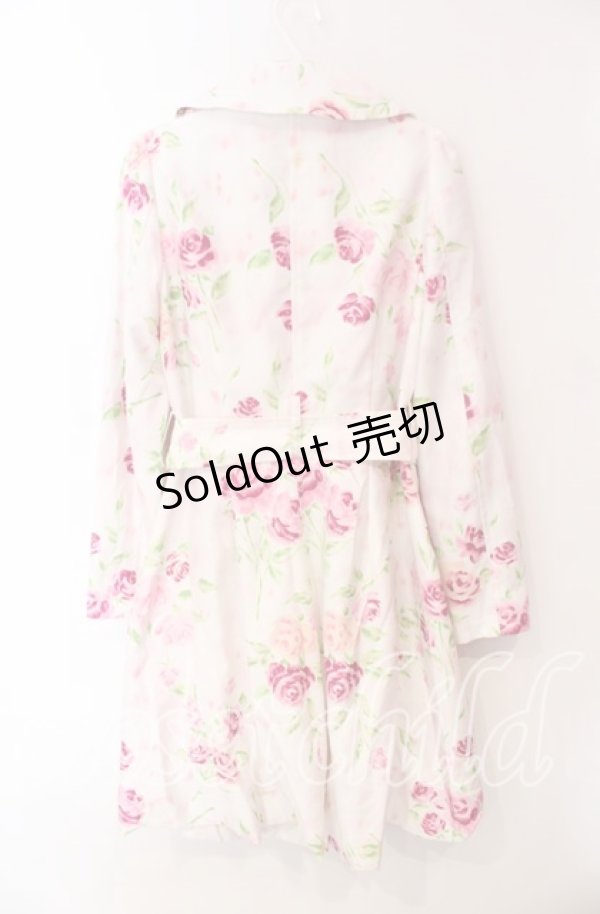 画像3: JESUS DIAMANTE / フォックスファートレンチコート【フォックスファー欠品】 38 ぼかし薔薇 O-25-12-08-052-JE-CO-IG-OS (3)