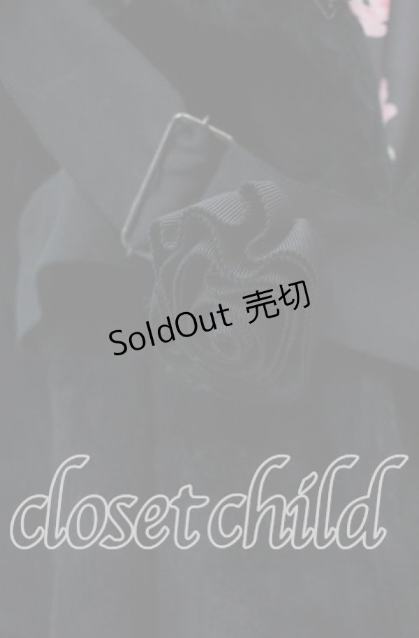 画像3: JESUS DIAMANTE / ラッセルレースラビットファージャケット 40 クロ O-25-12-08-057-JE-JA-IG-OS (3)