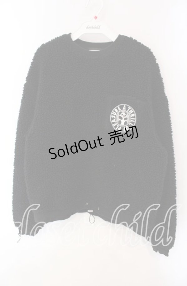 画像1: Candy Stripper / PUFFY BOA トップス  ブラック O-25-12-08-060-PU-TO-IG-OS (1)