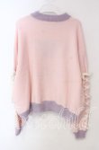 画像4: Candy Stripper / SUGAR BUNNY KNIT  トップ  ピンク O-25-12-08-061-PU-TO-IG-OS (4)