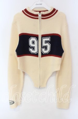 画像: Candy Stripper / 95 KNIT BODYSUITS ボディースーツ  アイボリー O-25-12-08-062-PU-TO-IG-OS