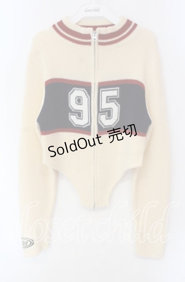 画像1: Candy Stripper / 95 KNIT BODYSUITS ボディースーツ  アイボリー O-25-12-08-062-PU-TO-IG-OS (1)