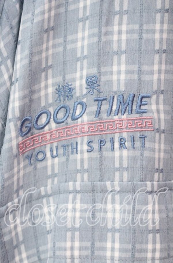 画像2: Candy Stripper / GOOD TIME CHINA ジャケット  サックス O-25-12-08-065-PU-JA-IG-ZT515 (2)