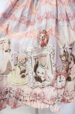 画像3: BABY,THE STARS SHINE BRIGHT / もしもしうさぎちゃんの夢見る小部屋柄ジャンパースカート  ラベンダー×サックス×ピンク O-25-12-08-006-BA-OP-IG-OS (3)