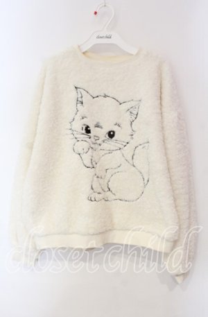 画像: Candy Stripper / NAUGHTY CAT BOA トップス  オフ O-25-12-08-066-PU-TO-IG-OS