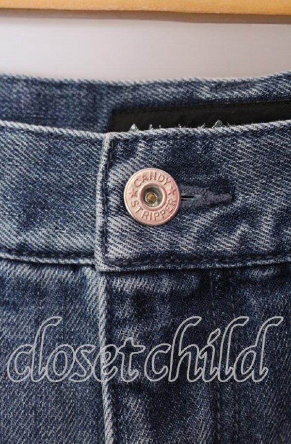 画像2: Candy Stripper / HOPPING LAYERED パンツ  インディゴ O-25-12-08-070-PU-PA-IG-OS (2)