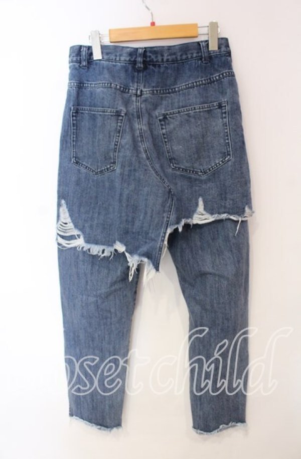 画像4: Candy Stripper / HOPPING LAYERED パンツ  インディゴ O-25-12-08-070-PU-PA-IG-OS (4)