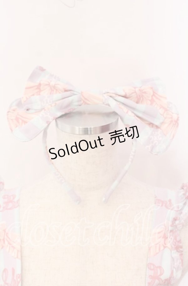 画像5: BABY,THE STARS SHINE BRIGHT / もしもしうさぎちゃんの夢見る小部屋柄ジャンパースカート  ラベンダー×サックス×ピンク O-25-12-08-006-BA-OP-IG-OS (5)