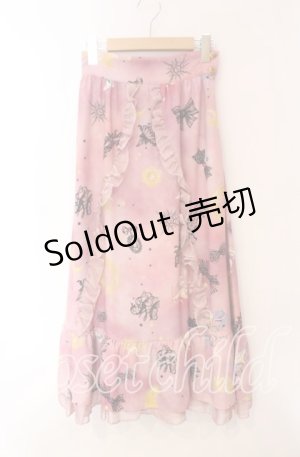 画像: MILK / マスカレードヘブンスカート  プラムピンク O-25-12-08-072-ML-SK-OW-ZT476