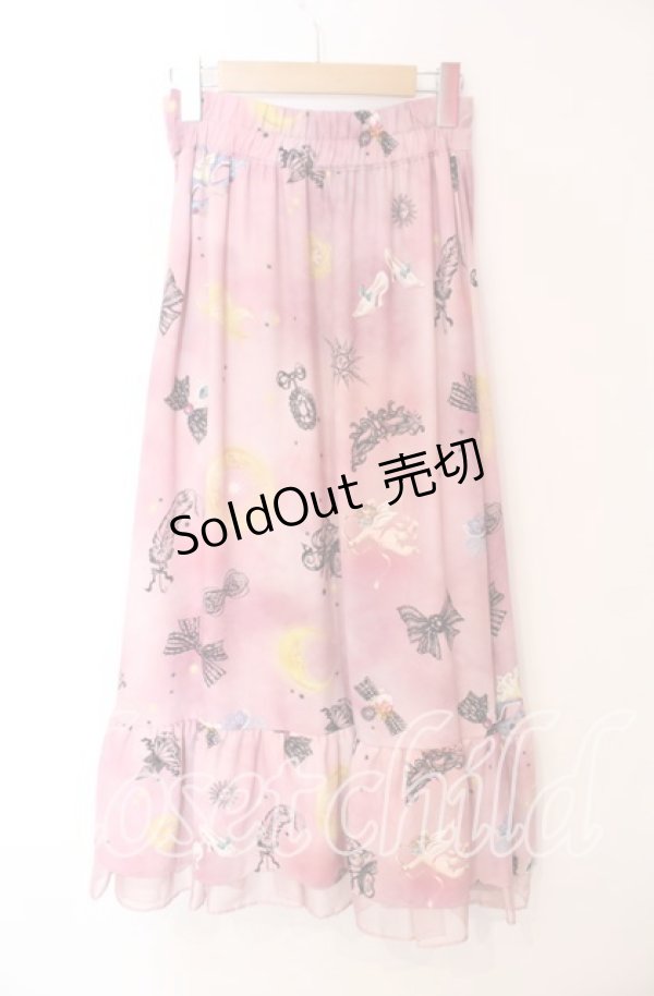画像3: MILK / マスカレードヘブンスカート  プラムピンク O-25-12-08-072-ML-SK-OW-ZT476 (3)