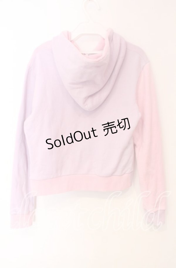 画像3: MILK / ハートポケットパーカー  ピンク×ラベンダー O-25-12-08-077-ML-TO-IG-OS (3)