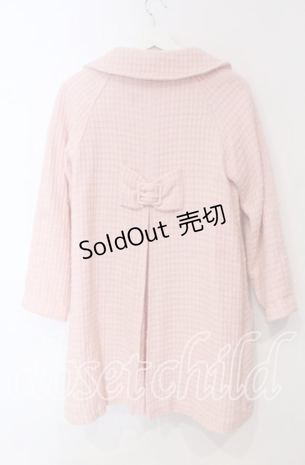 画像3: MILK / ライメツイードコート  ピンク O-25-12-08-078-ML-CO-IG-OS (3)