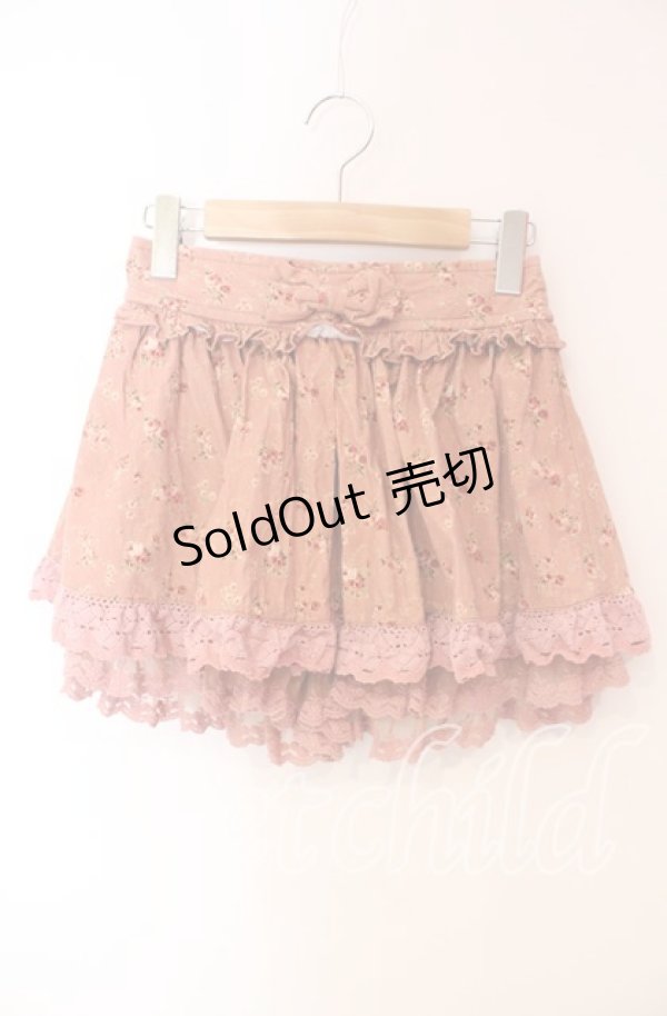 画像1: LIZ LISA / コーデュロイ風スカパン  ピンク O-25-12-08-080-LO-PA-IG-OS (1)