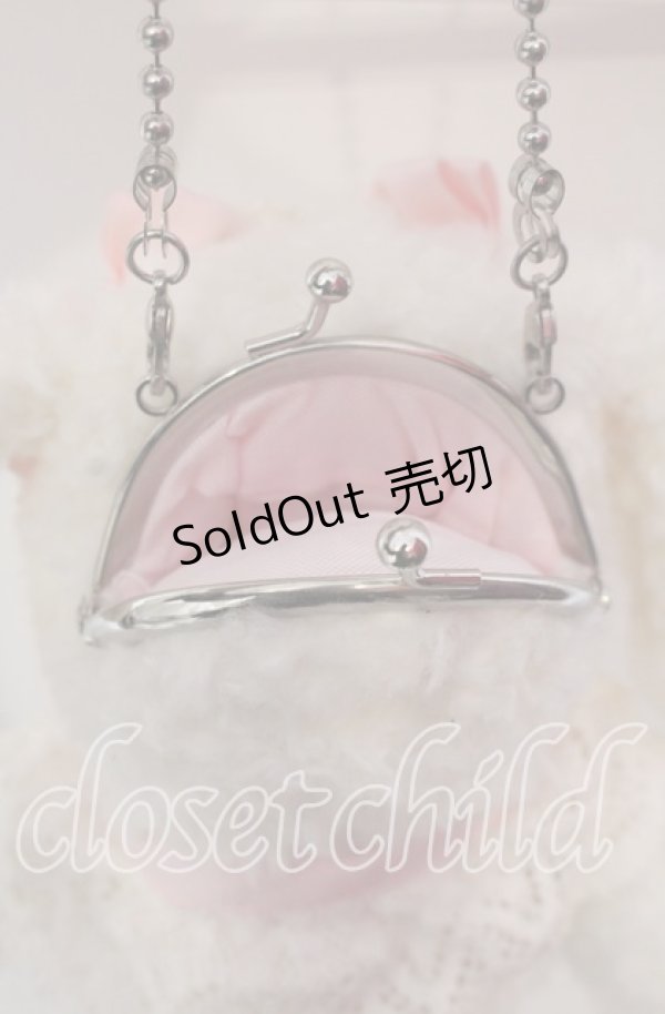 画像4: BABY,THE STARS SHINE BRIGHT / もしもしうさぎちゃんの夢見る小部屋柄セットのうさくみゃポーチ  シロ×ピンク O-25-12-08-001-BA-BG-IG-OS (4)