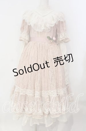 画像: Miss Point / 木香薔薇 1.0 ワンピース M ピンク O-25-12-08-010-LO-OP-OW-OS