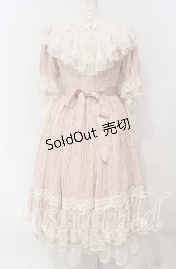 画像6: Miss Point / 木香薔薇 1.0 ワンピース M ピンク O-25-12-08-010-LO-OP-OW-OS (6)