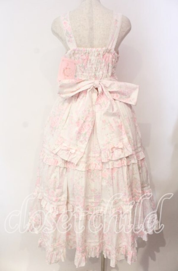 画像5: metamorphose / シャーロットロングティアードジャンパースカート 1 アイボリー O-25-12-08-012-ME-OP-OW-OS (5)