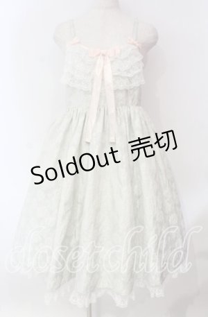 画像: Angelic Pretty / Silky Fleurジャンパースカート  ミント O-25-12-08-016-AP-OP-IG-OS