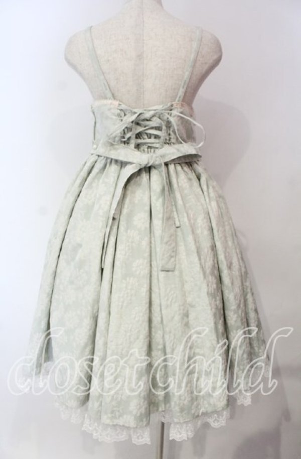 画像5: Angelic Pretty / Silky Fleurジャンパースカート  ミント O-25-12-08-016-AP-OP-IG-OS (5)