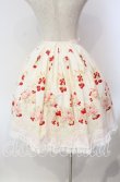 画像4: BABY,THE STARS SHINE BRIGHT / チェリーブーケ柄スカート  アイボリー×ピンク O-25-12-08-018-BA-SK-OW-OS (4)