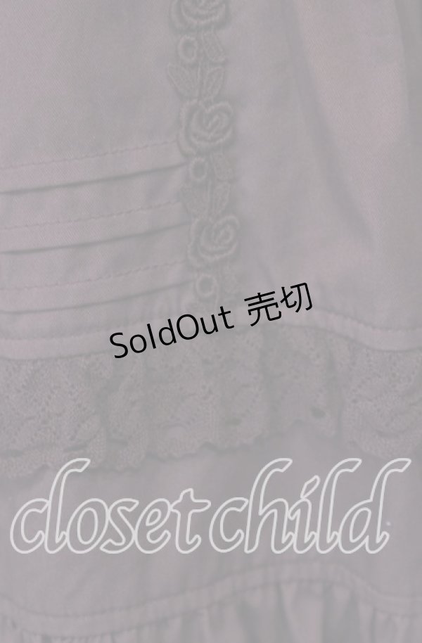 画像3: ALICE and the PIRATES / ロザリーコルセットプリンセススカート  えんじ×クロ O-25-12-08-019-PA-SK-IG-OS (3)