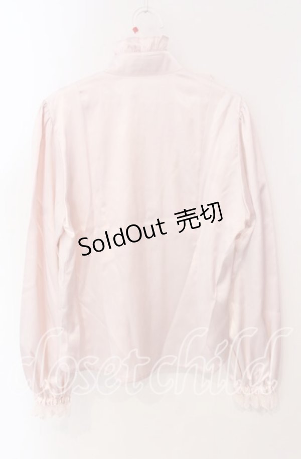 画像3: BABY,THE STARS SHINE BRIGHT / リボンミルフィーユブラウス【お直し有り】  ピンク O-25-12-09-003-BA-BL-OW-OS (3)