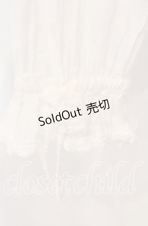 画像3: PINK HOUSE / リボンタイ付きローンブラウス  シロ O-25-12-09-036-LO-BL-OW-OS (3)