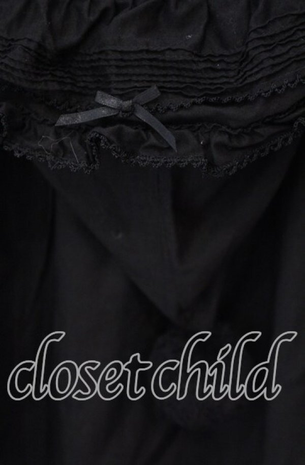 画像5: PINK HOUSE / ウィンターフォレストトリート刺繍タブリエ  クロ O-25-12-09-037-LO-OP-OW-OS (5)