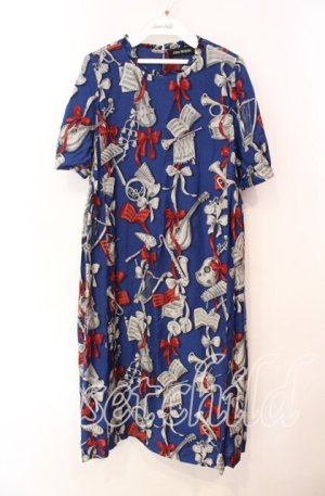 画像: Jane Marple / Pieces of music Dayドレス Ｍ ネイビー O-25-12-09-043-JM-OP-IG-OS