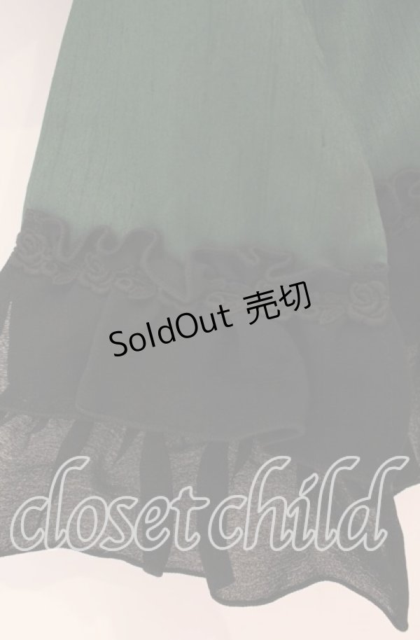 画像4: Enchantlic Enchantilly / リボンコルセット  グリーン O-25-12-09-011-LO-TO-OW-OS (4)