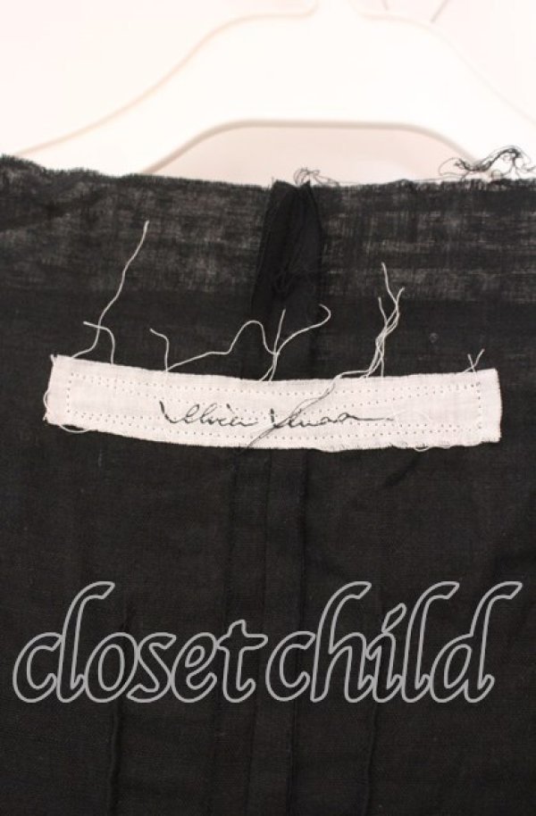 alice auaa / season60 [fabric doll]ガーゼワンピース 3 ブラック O