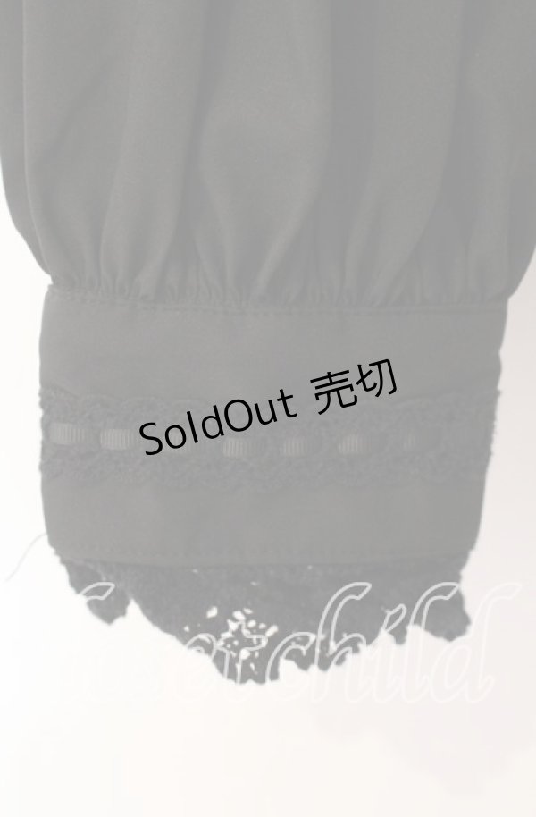 画像3: Eri Aino's Collection / シャーロットの水曜日ブラウス M クロ O-25-12-09-019-LO-BL-OW-OS (3)