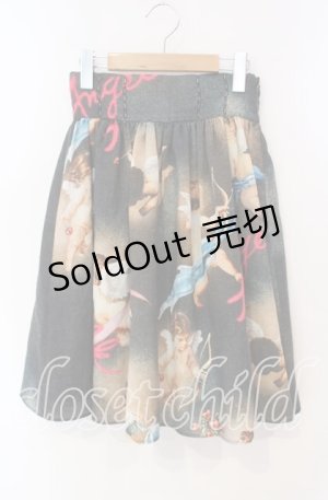 画像: MILK / Angelスカート  ブラックベース O-25-12-09-025-ML-SK-OW-OS