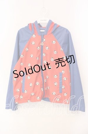 画像: Candy Stripper / ペペptリバーシブルパーカー  ブルー×レッド O-25-12-09-026-PU-TO-OW-ZT1217U