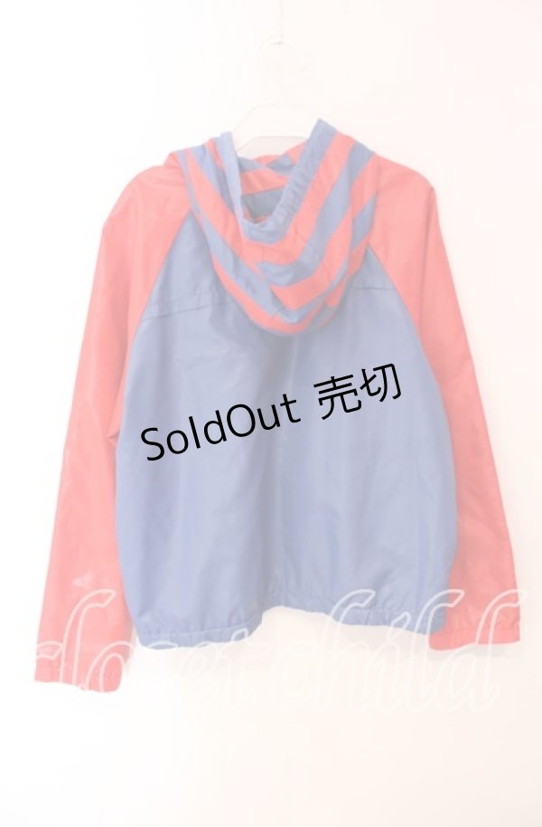 画像5: Candy Stripper / ペペptリバーシブルパーカー  ブルー×レッド O-25-12-09-026-PU-TO-OW-ZT1217U (5)