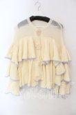 画像1: Candy Stripper / ROSE SHEER KNIT CARDIGAN　カーデイガン  アイボリー O-25-12-09-027-PU-TO-OW-OS (1)