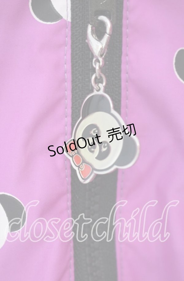 画像2: Candy Stripper / ペペptリバーシブルパーカー  クロ×パープル O-25-12-09-028-PU-TO-OW-ZT1217U (2)