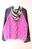 画像3: Candy Stripper / ペペptリバーシブルパーカー  クロ×パープル O-25-12-09-028-PU-TO-OW-ZT1217U (3)