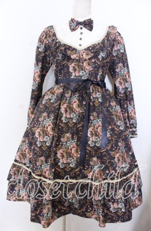 画像: Dreaming Drop / アンジュールワンピース Ｌ チャコール O-25-12-10-004-LO-OP-IG-OS