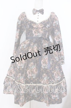 画像: Dreaming Drop / アンジュールワンピース Ｌ チャコール O-25-12-10-004-LO-OP-IG-OS