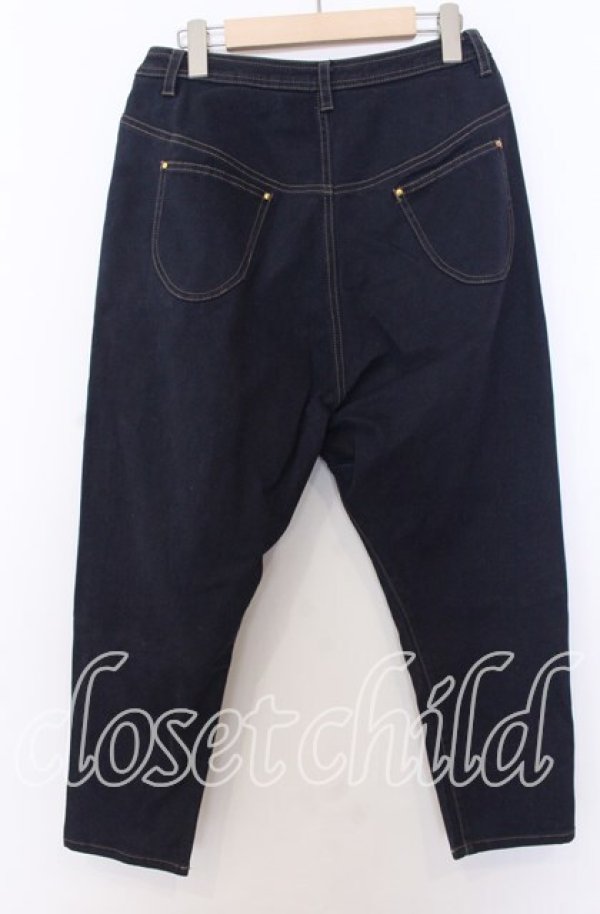 画像2: Franche Lippee / 5つリボンパンツ S ネイビー O-25-12-10-041-LO-PA-OW-ZT537 (2)