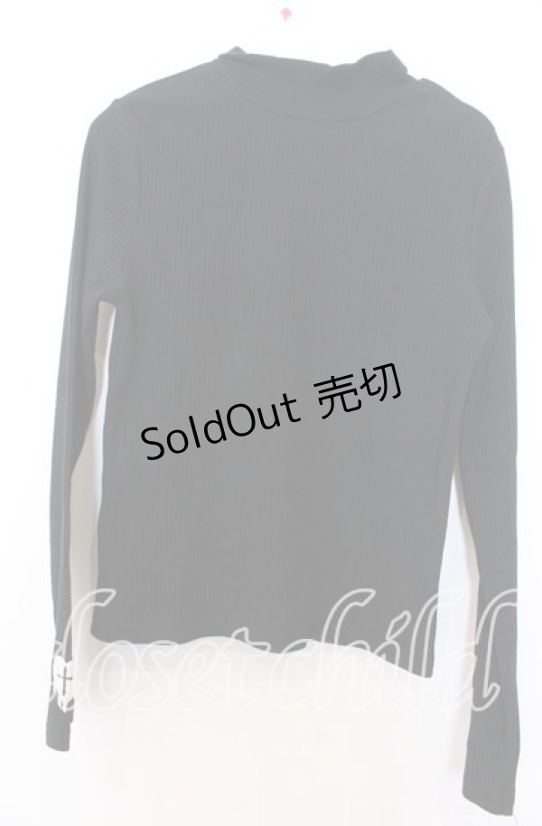 画像2: NOEMIE / テレコニット  クロ O-25-12-10-058-LO-TO-IG-OS (2)