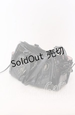 画像: LIZ LISA / エナメルミニバッグ  クロ O-25-12-10-067-LO-BG-OW-OS