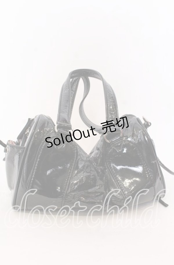 画像3: LIZ LISA / エナメルミニバッグ  クロ O-25-12-10-067-LO-BG-OW-OS (3)