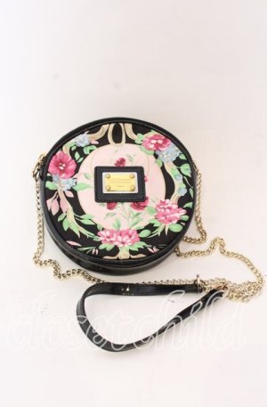 画像: JESUS DIAMANTE / バロックコロンバッグ  オーナメント柄クロ O-25-12-10-071-JE-BG-IG-OS