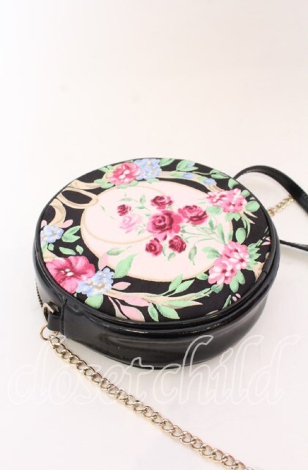 画像2: JESUS DIAMANTE / バロックコロンバッグ  オーナメント柄クロ O-25-12-10-071-JE-BG-IG-ZT150 (2)