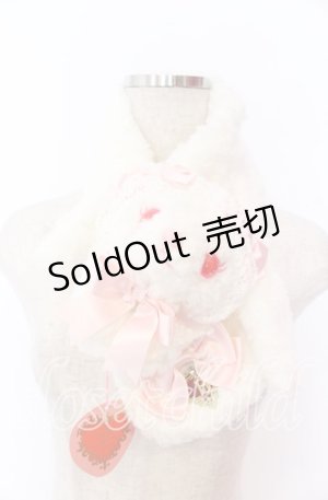 画像: BABY,THE STARS SHINE BRIGHT / うさくみゃマフラー  シロ O-25-12-10-076-BA-BG-OW-OS