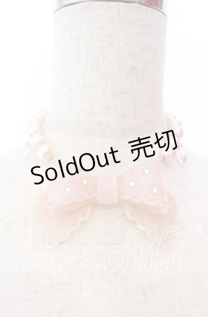 画像: BABY,THE STARS SHINE BRIGHT / メルティーヌパールネックレス  ピンク O-25-12-10-078-BA-AC-OW-OS