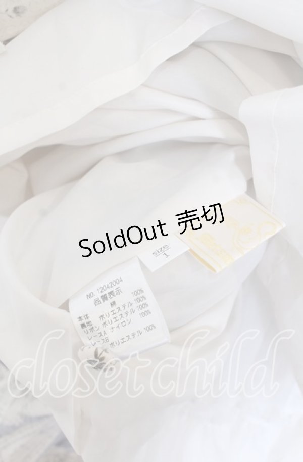 画像5: metamorphose / アンティークブーケ姫袖ワンピース  クラシックブルー O-25-12-10-005-ME-OP-IG-OS (5)